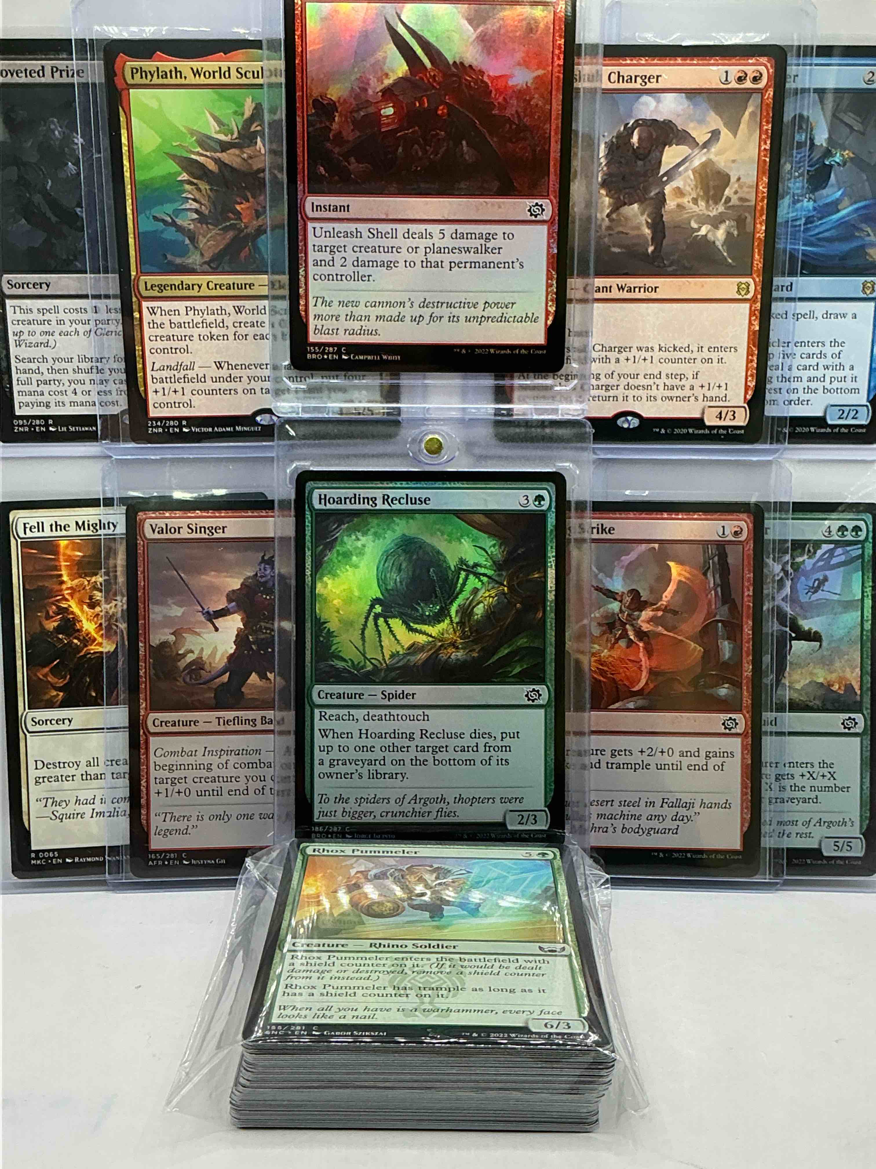 Condition photo showing New/Like New for Magic The Gathering 50 Card Lot! Lot Includes 5 Rare Cards & 5 Holo Foil Cards! All Cards In Excellent Condition! A Great Way To Join The MTG Craze!