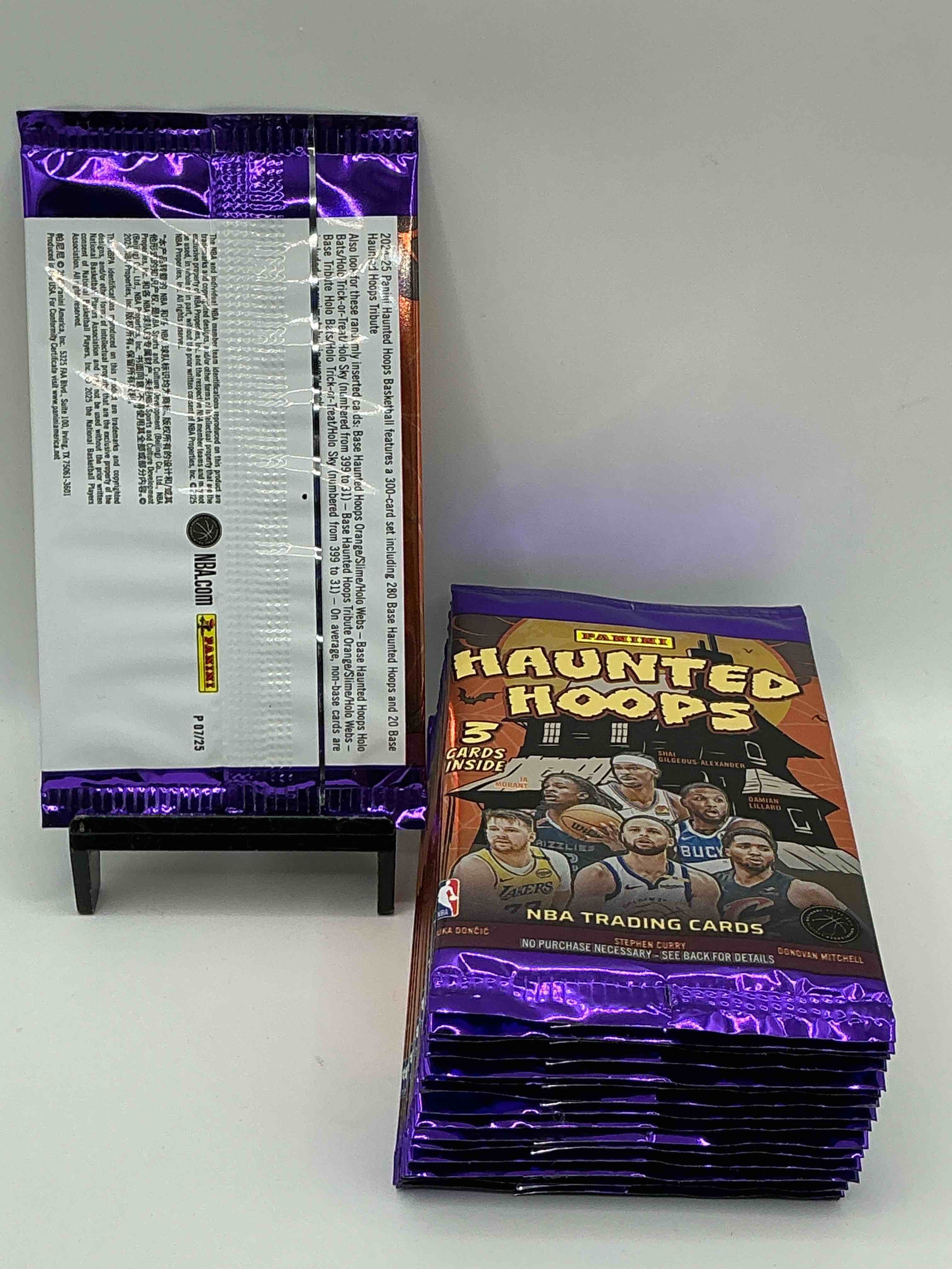 Condition photo showing New/Like New for Reed Sheppard Rookie!? Stephon Castle Rookie!?  2025 NBA Basketball Packs, Spooky Edition! NBA Hoops Craziness!