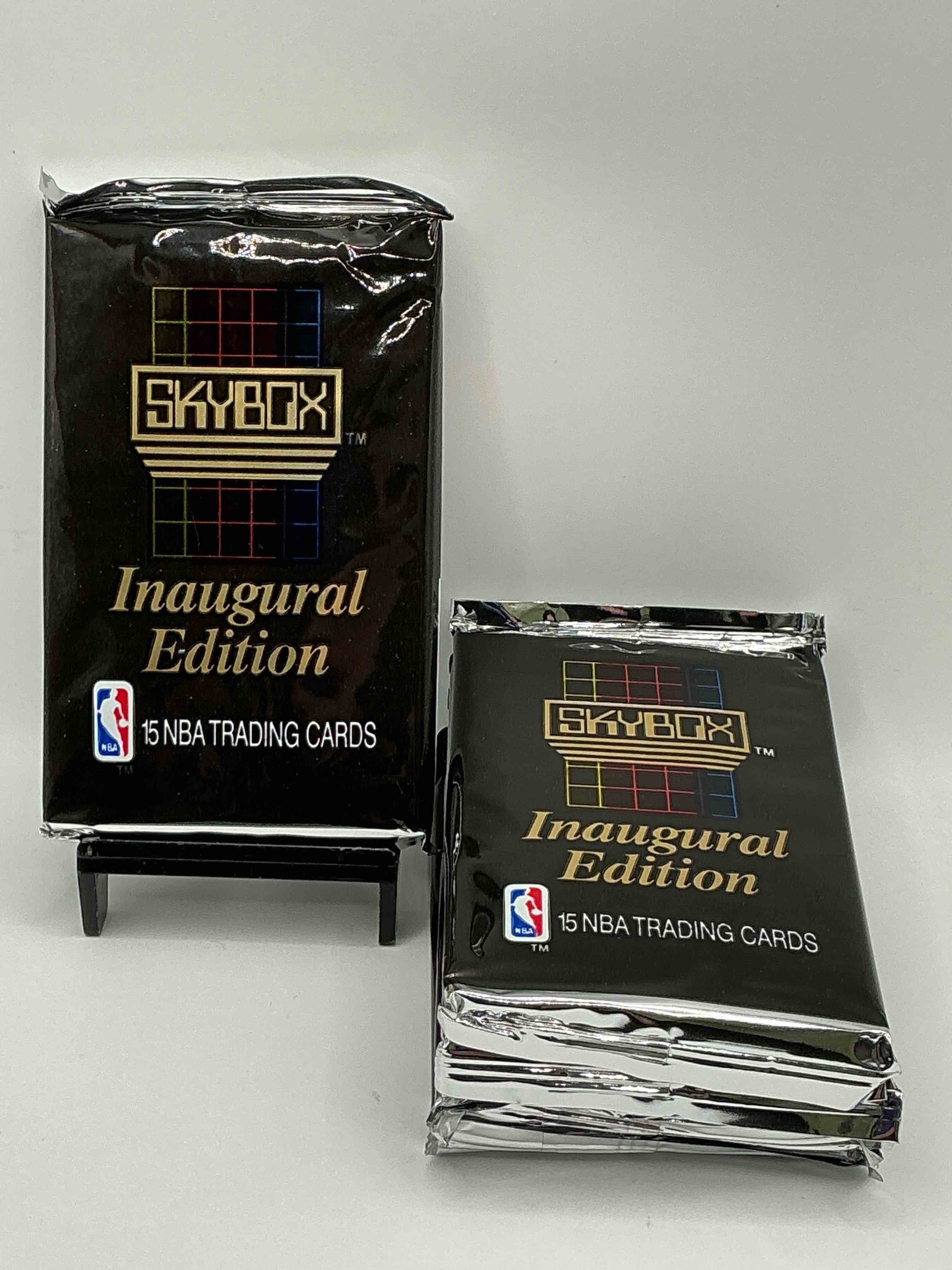 Michael Jordan, Magic Johnson & More! Search For So Many NBA Legends & Stars! 1990 Skybox Unopened Pocks! Direct From Original Box! These Packs Are Sought After For Ther Eye-Catching Teal Look & Awesome Cards! Search For Valuable Michael Jordan, Larry Bird & Magic Johnson Cards! Along With Other Stars!