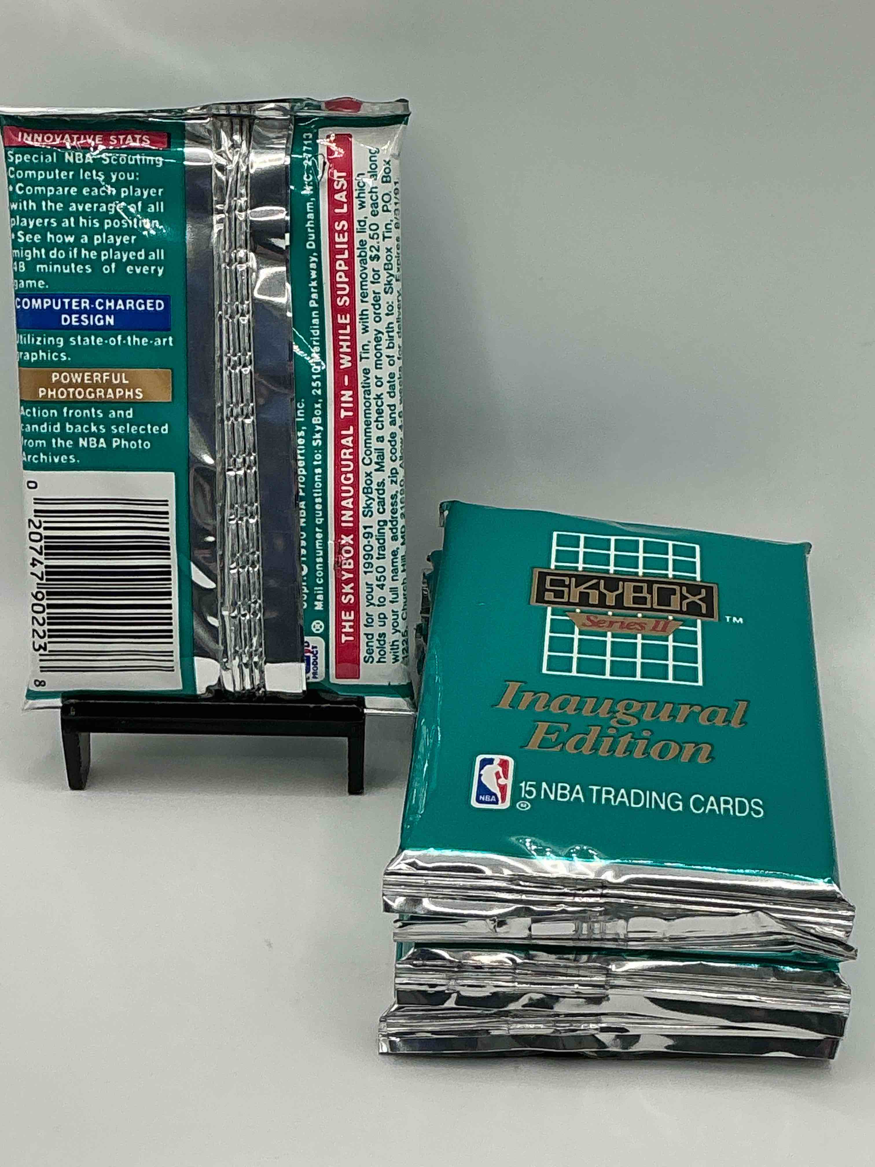 Condition photo showing New/Like New for Basketball Wow! Rare 1990 NBA Skybox Sealed Sports Collectible Card Packs Series II, Direct From Original Sealed Retail Case! So Many Awesome Cards To Search For Like Team USA Card (PSA 10 Value $500), #544 Team USA 1 Card (PSA 10 Value $300), Michael Jordan #39 (PSA 10 Value $150) & Too Many Other Great Cards To List! Hard To Find, Excellent Like-New Condition!