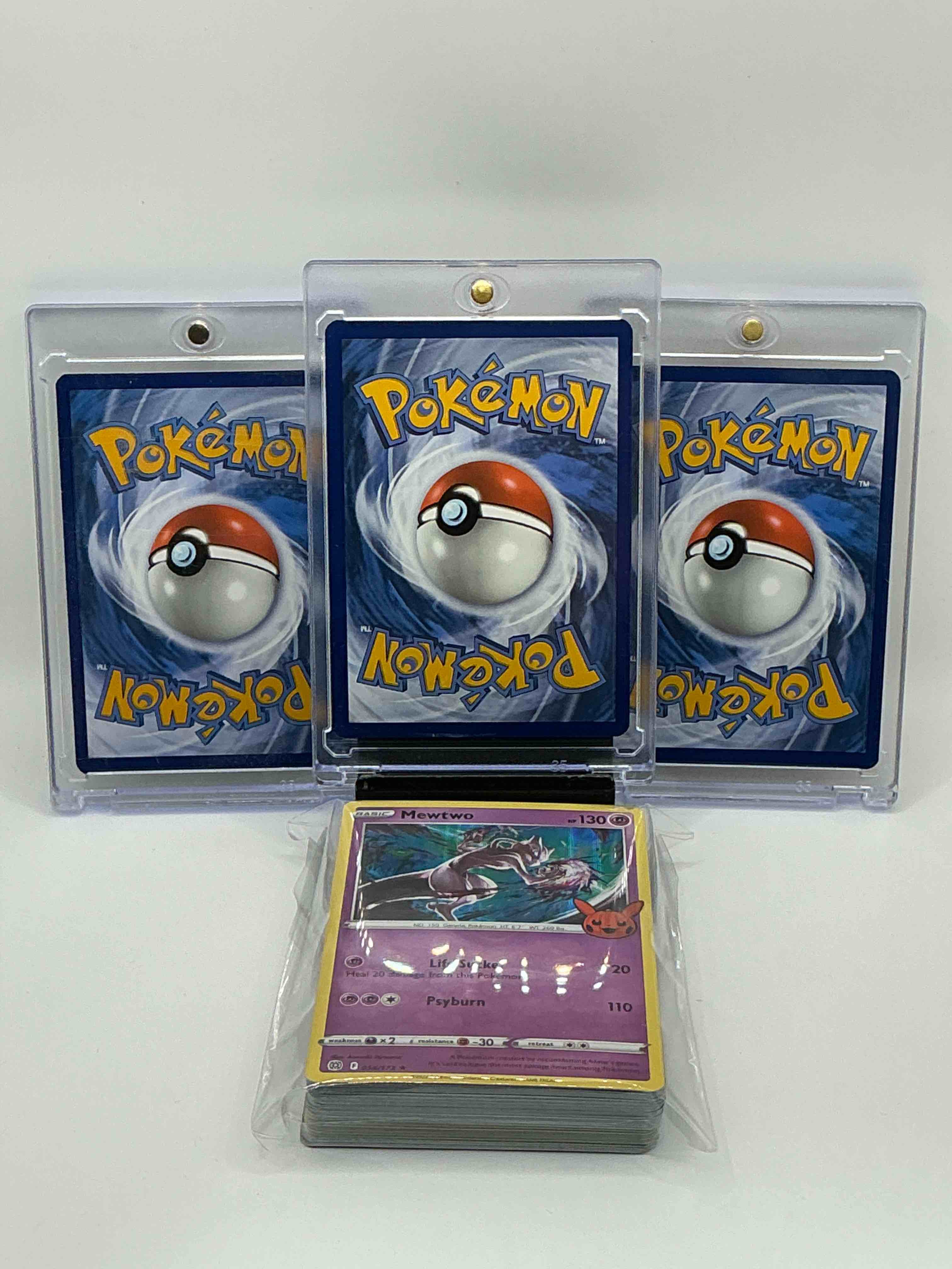 Condition photo showing New/Like New for Pokémon Palooza! Charizard EX! Armarouge EX! Pikachu EX! Along With 50 Other Pokémon Heroes, Holos, Legends & Commons!