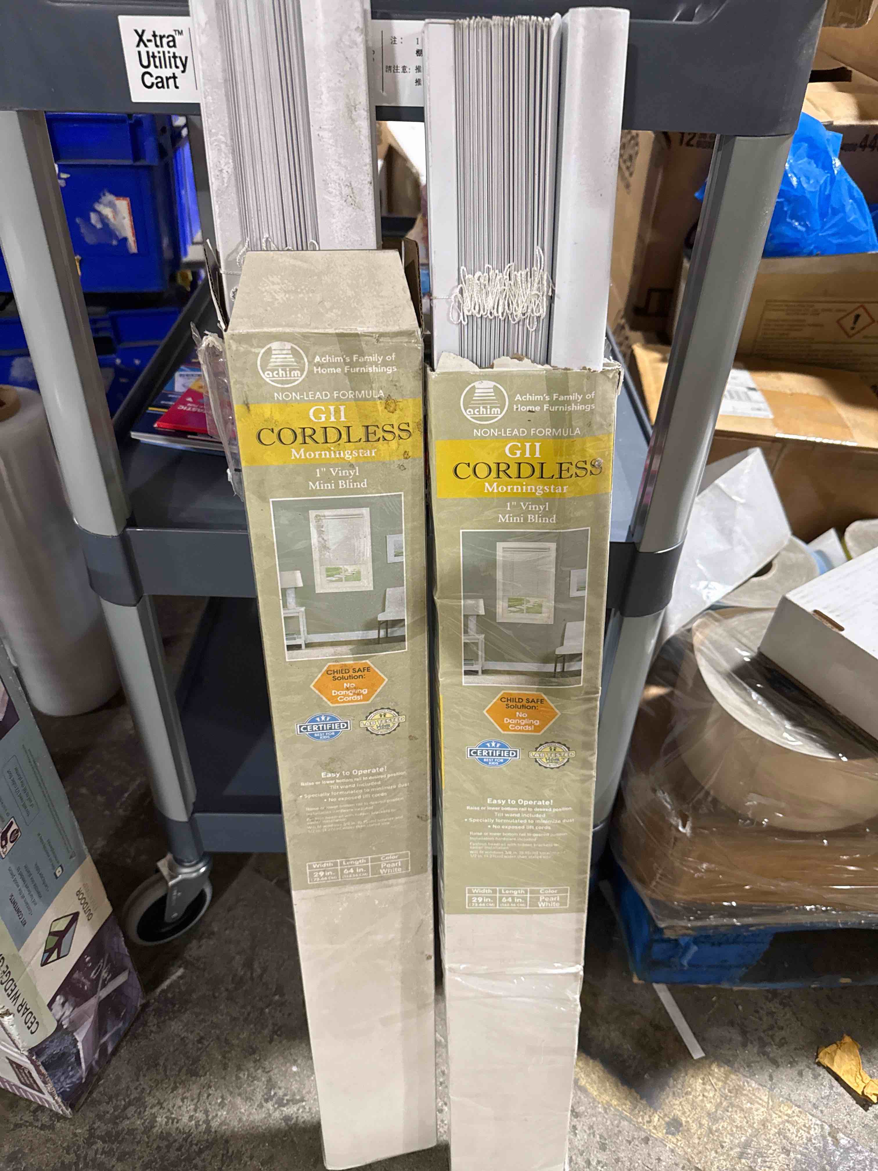 2 cordless blinds