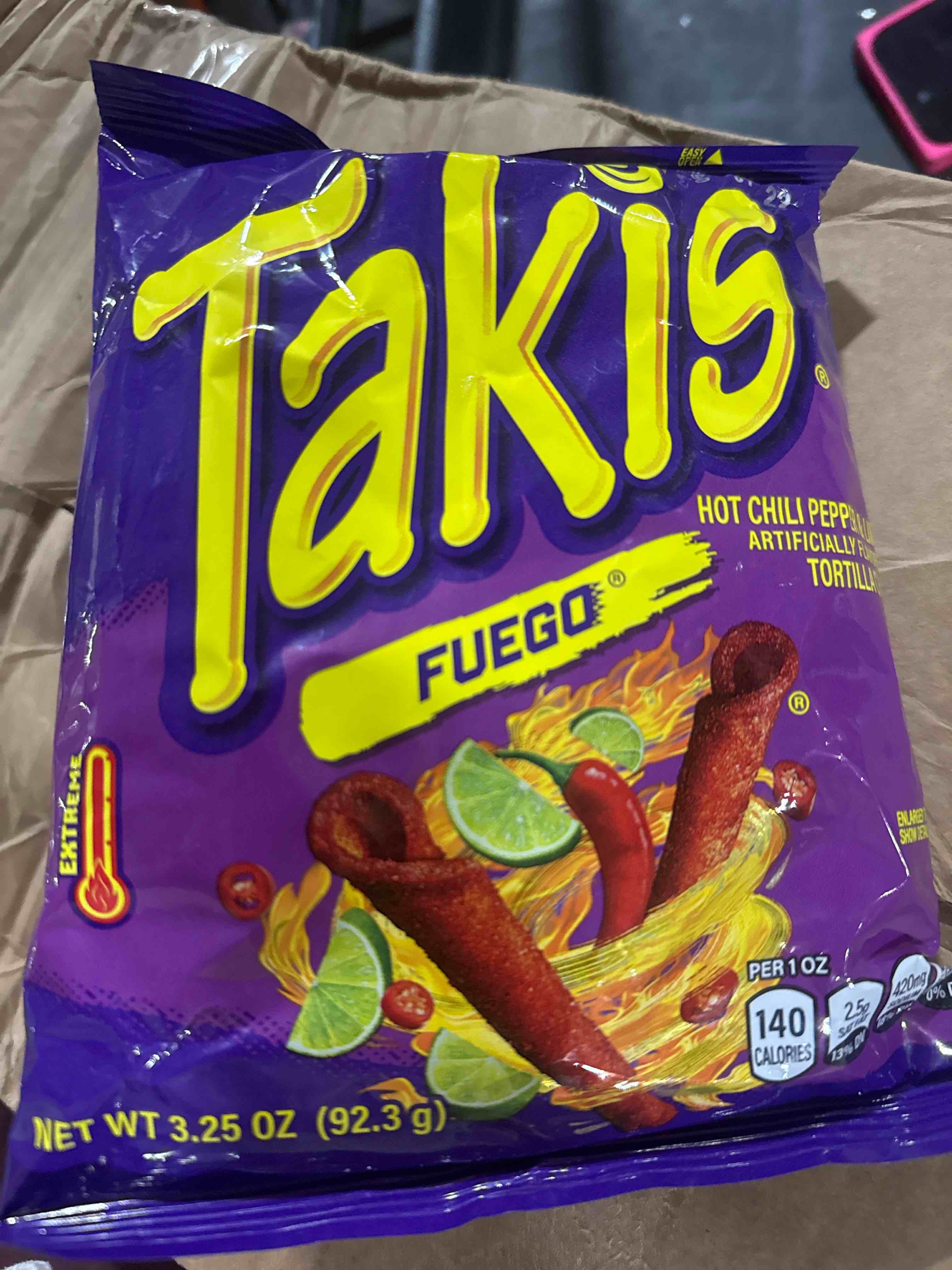 Condition photo showing Brand New for case of 20 best by october 2025 takis fuego - 3.25oz