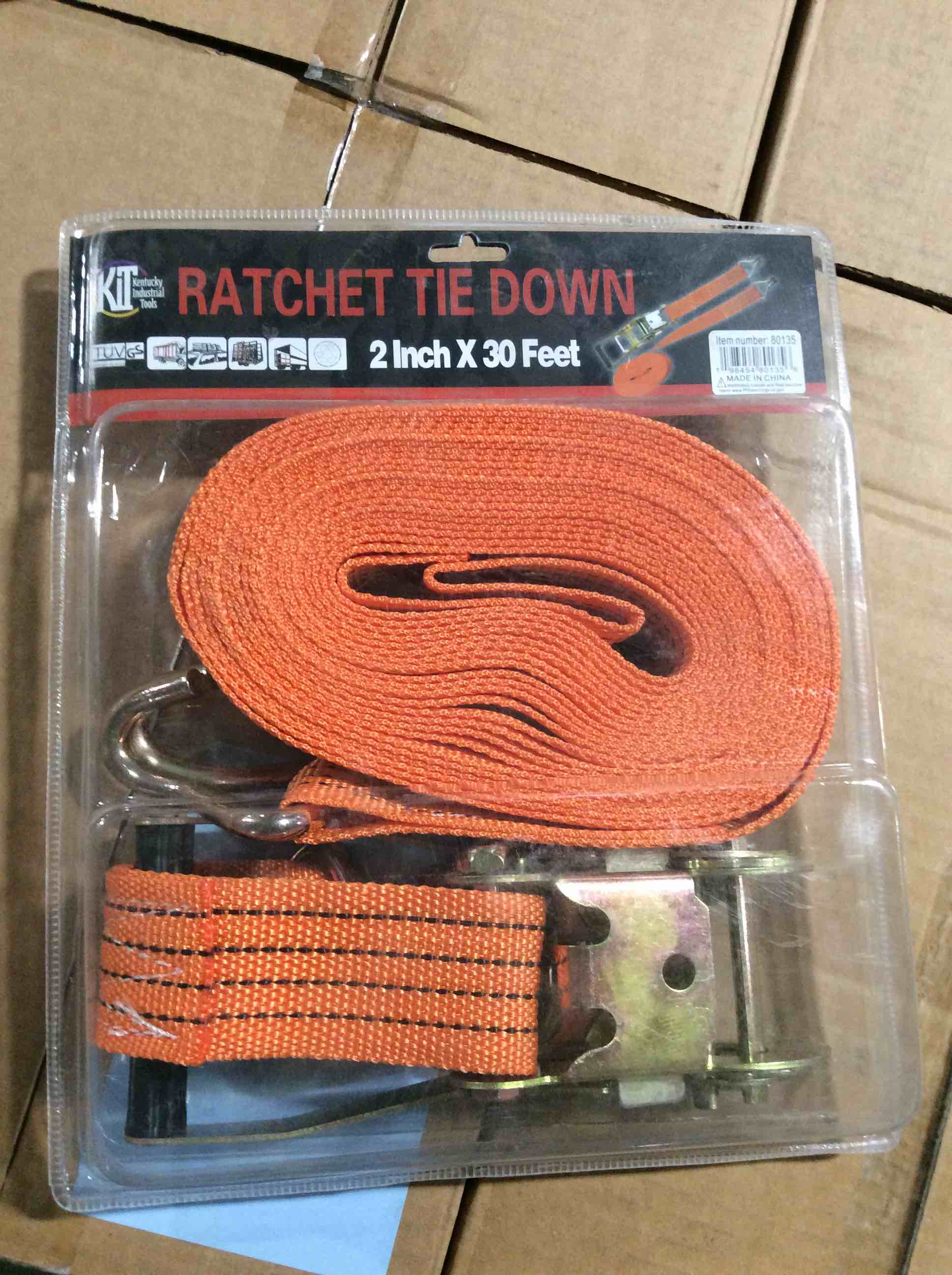 ratchet tie down 2” x 30’