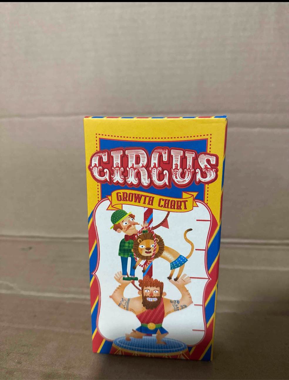 Condition photo showing New/Like New for brybelly tcdg-091 circus growth chart