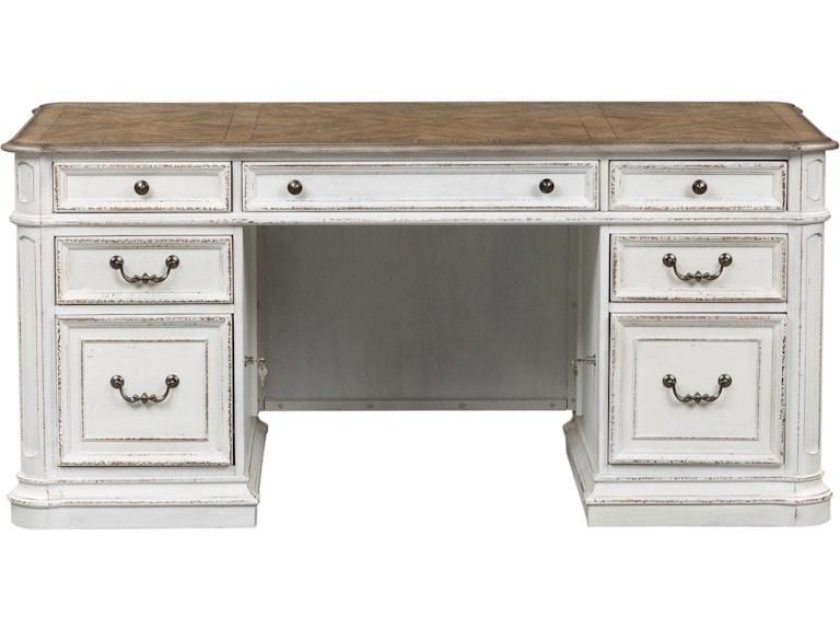 Liberty Furniture Home Office Jr Executive Desk Base 244-HO105B at Seaside Furniture