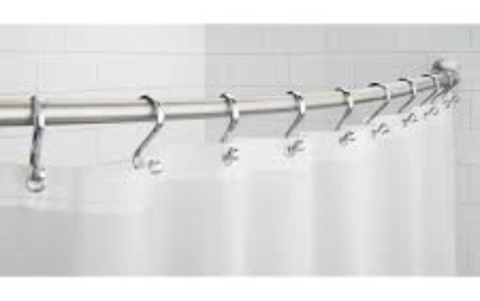 Shower Curtain Rod 48”-72(122cm-183cm)
