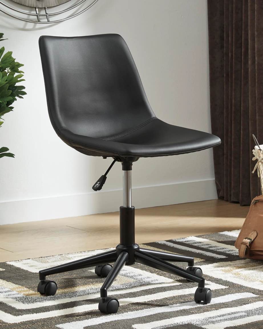Swivel Home Office Desk Chair with Bucket Seat