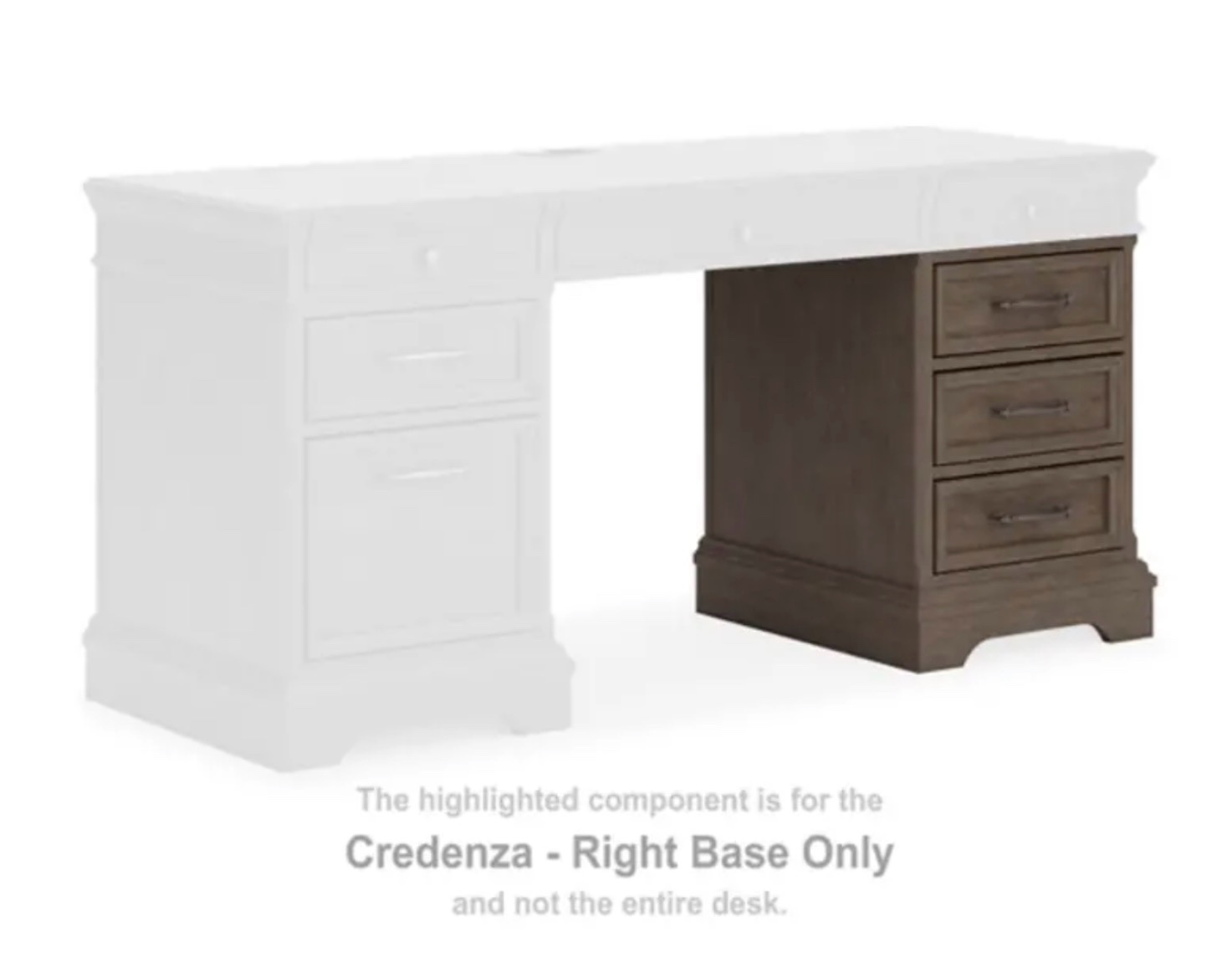 Janismore Credenza Right Base
