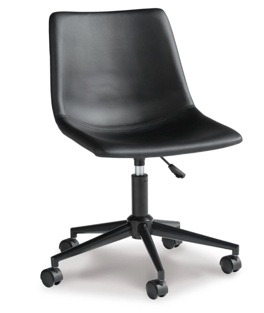 Swivel Home Office Desk Chair with Bucket Seat