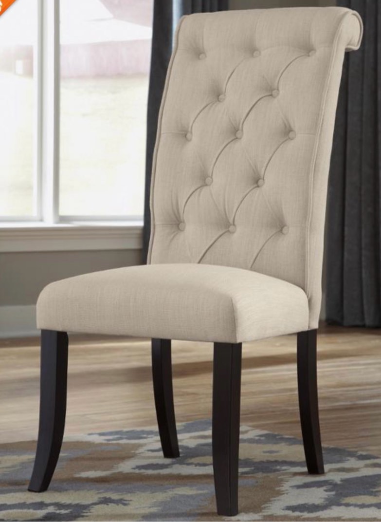 Set of 2 Tripton - Medium Brown Dining Upholstered Side Chair