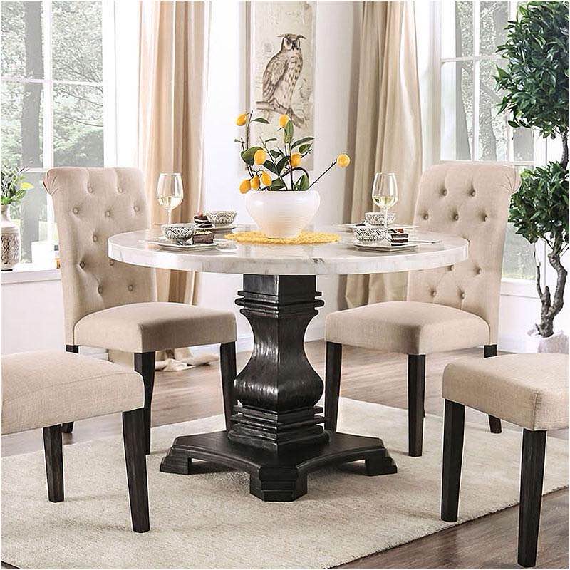 (( incomplete)) CM3755RT-2 Cm3755rt Furniture Of America Elfredo Round Table