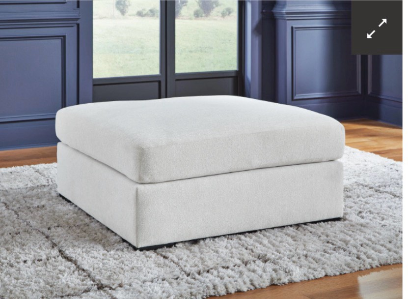 Leighelli Oversized Accent Ottoman