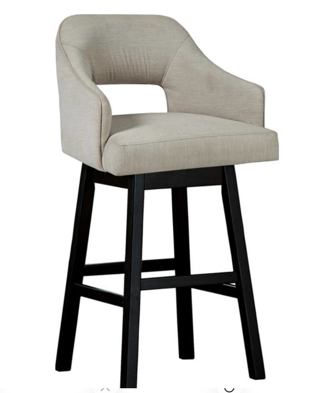 Tallenger Tall Upholstered Swivel Barstool