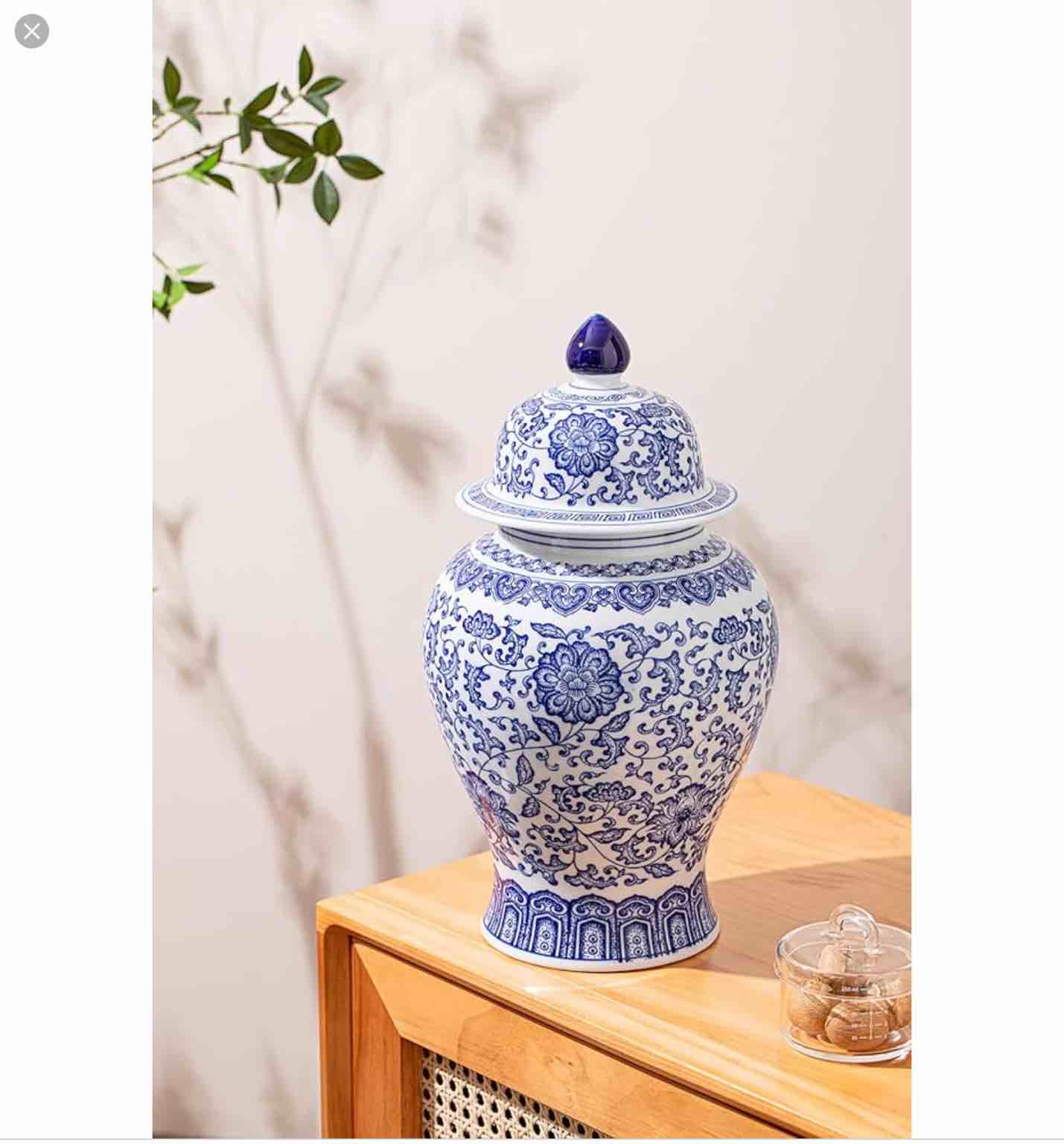 Blue and White Ginger Jars for Home Décor(different design)