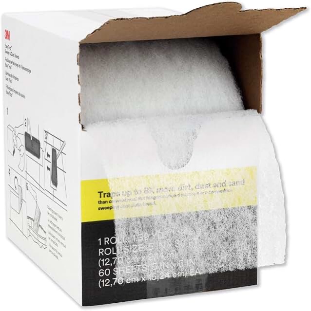 3M 59032W 5 in. x 30 ft. Easy Trap Duster - White (1/Box)
