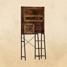Marron Vintage Brown Over Pack Rack c-1679, incomplete 
