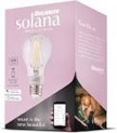 Bulbrite Solana A19 WiFi Connected Edison Filament LED Smart Light Bulb  Single-A19  Clear, set of 3