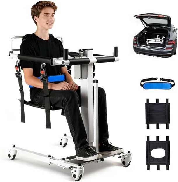 upgrade electric patient lift transfer chair