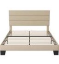 Full Size Upholstered Platform Bed