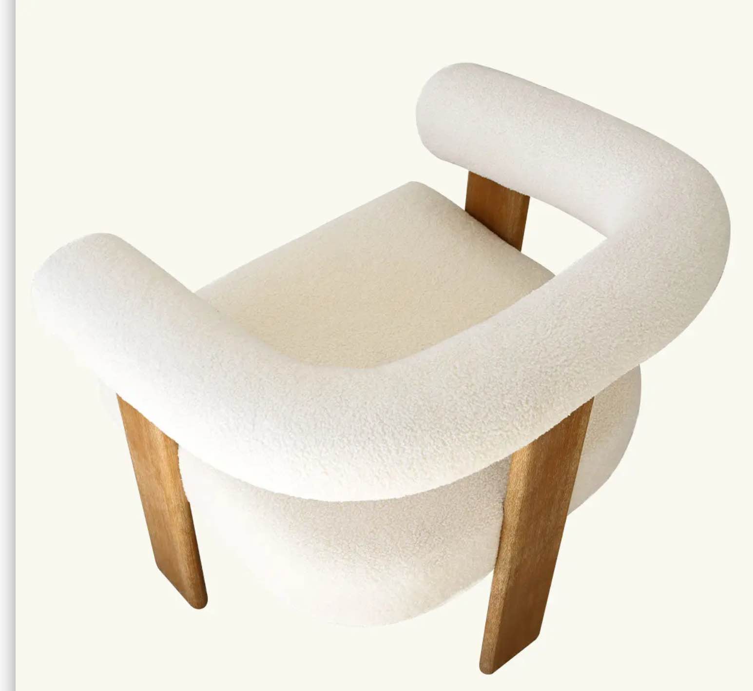 Set of 8 Chairs - Design by Ashley Dultish Accent Chair, Gray Upholstered Natural Wood Legs