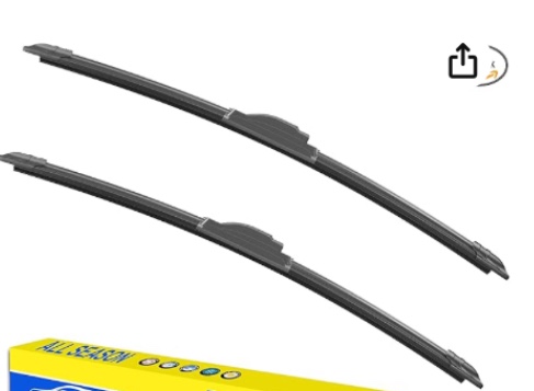 Bosch 23" and 19" Clip on Windshield Wipers
