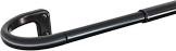 5/8 room darkening rod set 28-48 black oil