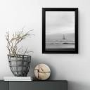 19" x 21" black picture frame