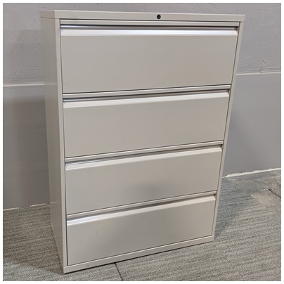 KNOLL CALIBRE 4-DRAWER LATERAL FILE..36Wx18Dx52H