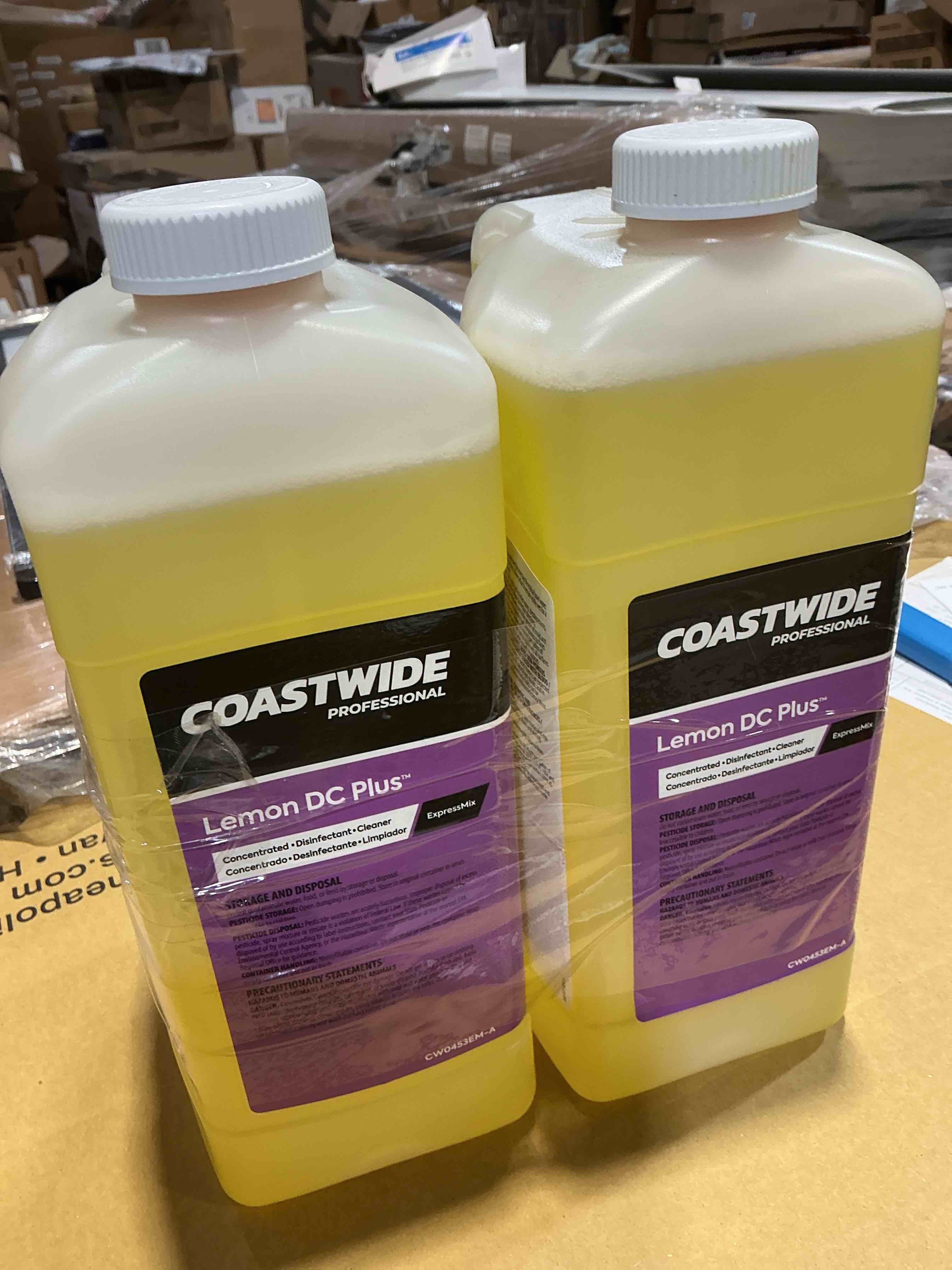 Condition photo showing New/Like New for disinfectant lemon dc plus concentrate for expressmix, 3.25l, 2/pack
