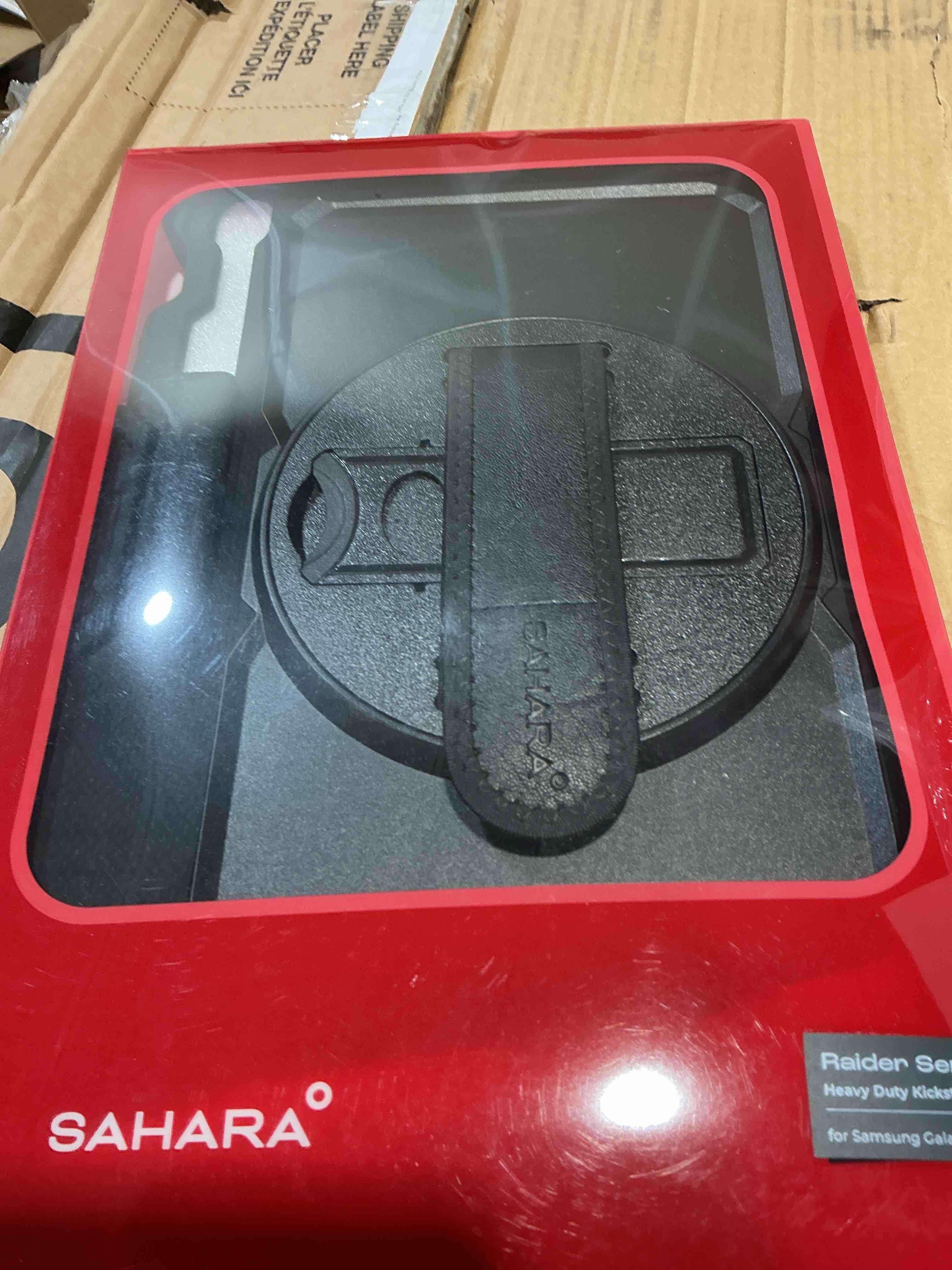 Condition photo showing New/Like New for seymac case for samsung galaxy tab s10 fe+/ s10 fe plus 5g 13.1? 2025, heavy duty full-body shockproof protective case with screen protector, stand, hand/shoulder strap and pen holder, black