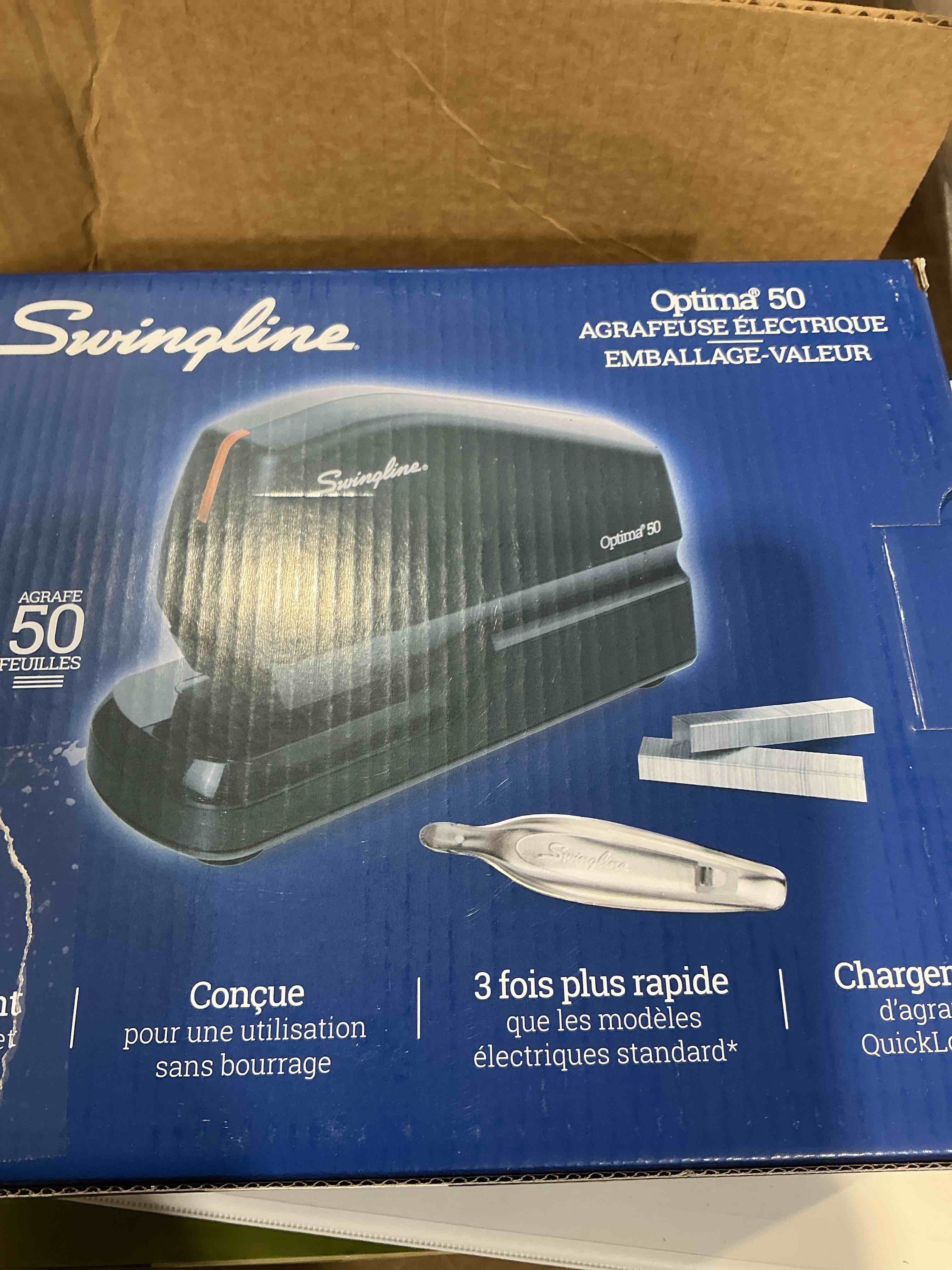Condition photo showing Good Condition for swingline optima 45 electric stapler  45-sheet capacity  silver (s7048209)