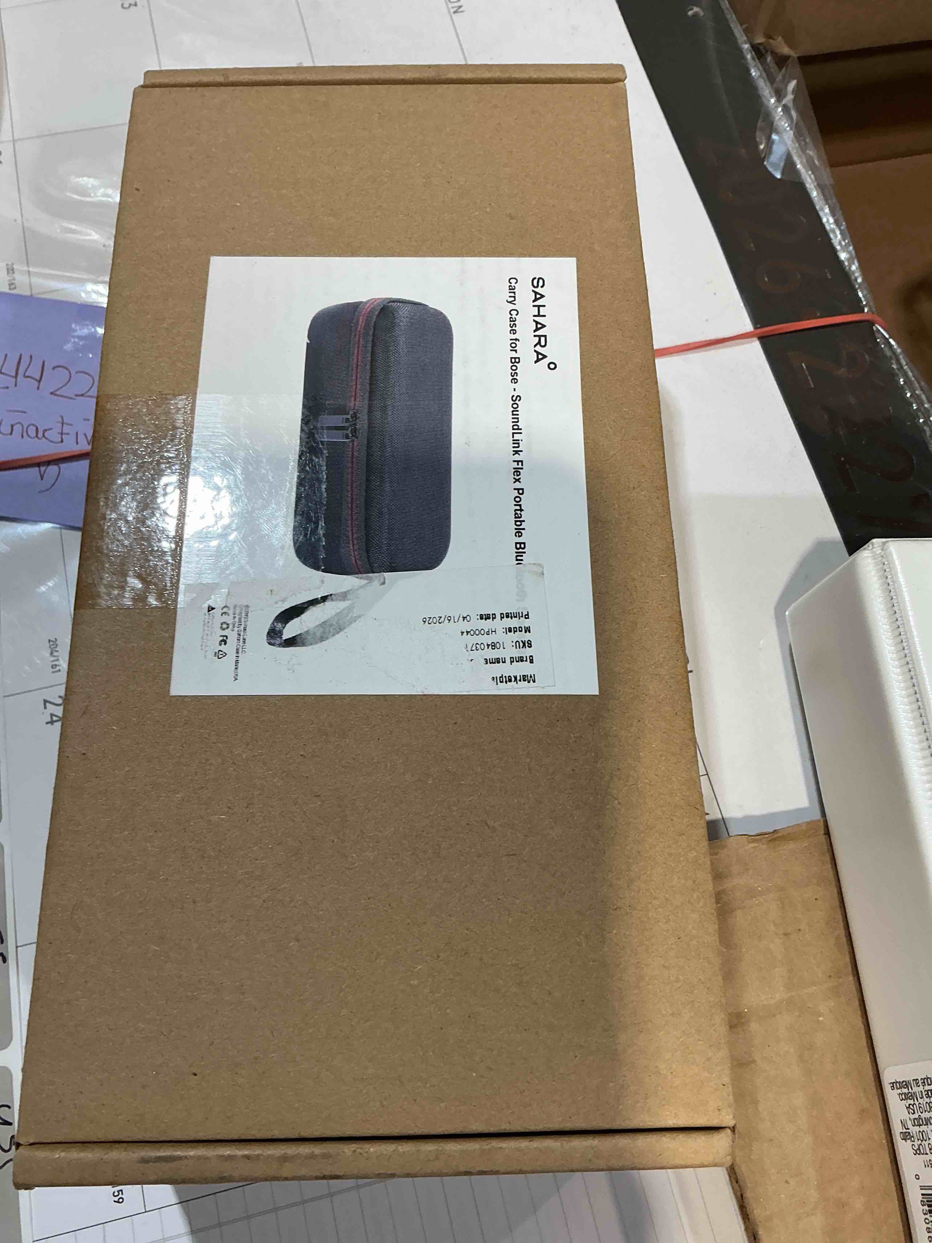 Condition photo showing New/Like New for saharacase - travel carry case for bose soundlink flex (1st & 2nd gen) portable bluetooth speaker - black