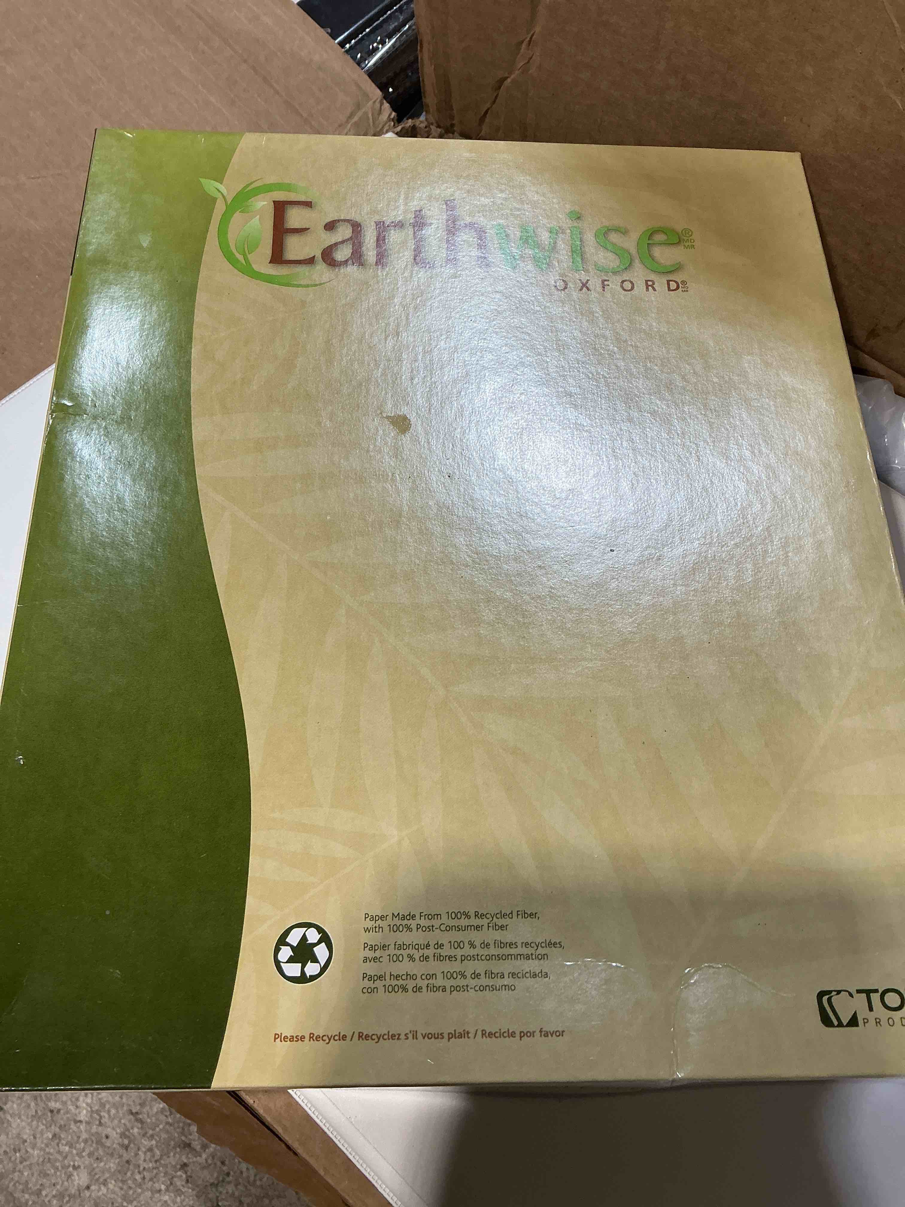 Condition photo showing New/Like New for oxford earthwise recycled 2-pocket folder  assorted colors  set of 25