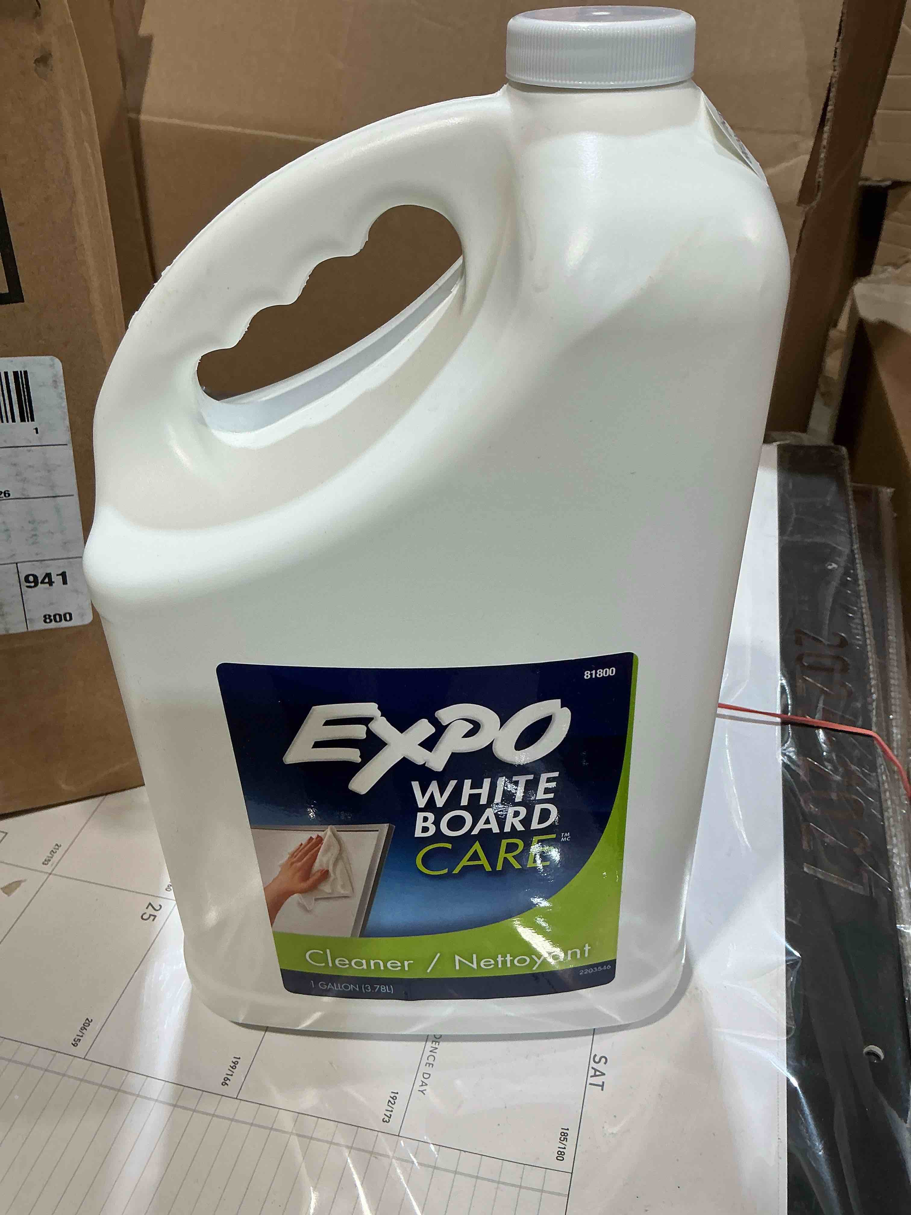 Condition photo showing Good Condition for expo dry erase whiteboard cleaning solution refill, 1 gallon