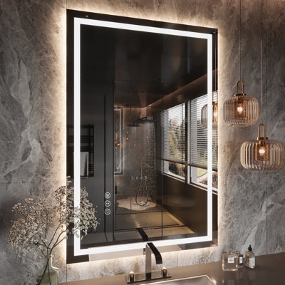 LED Bathroom Mirror with Anti-