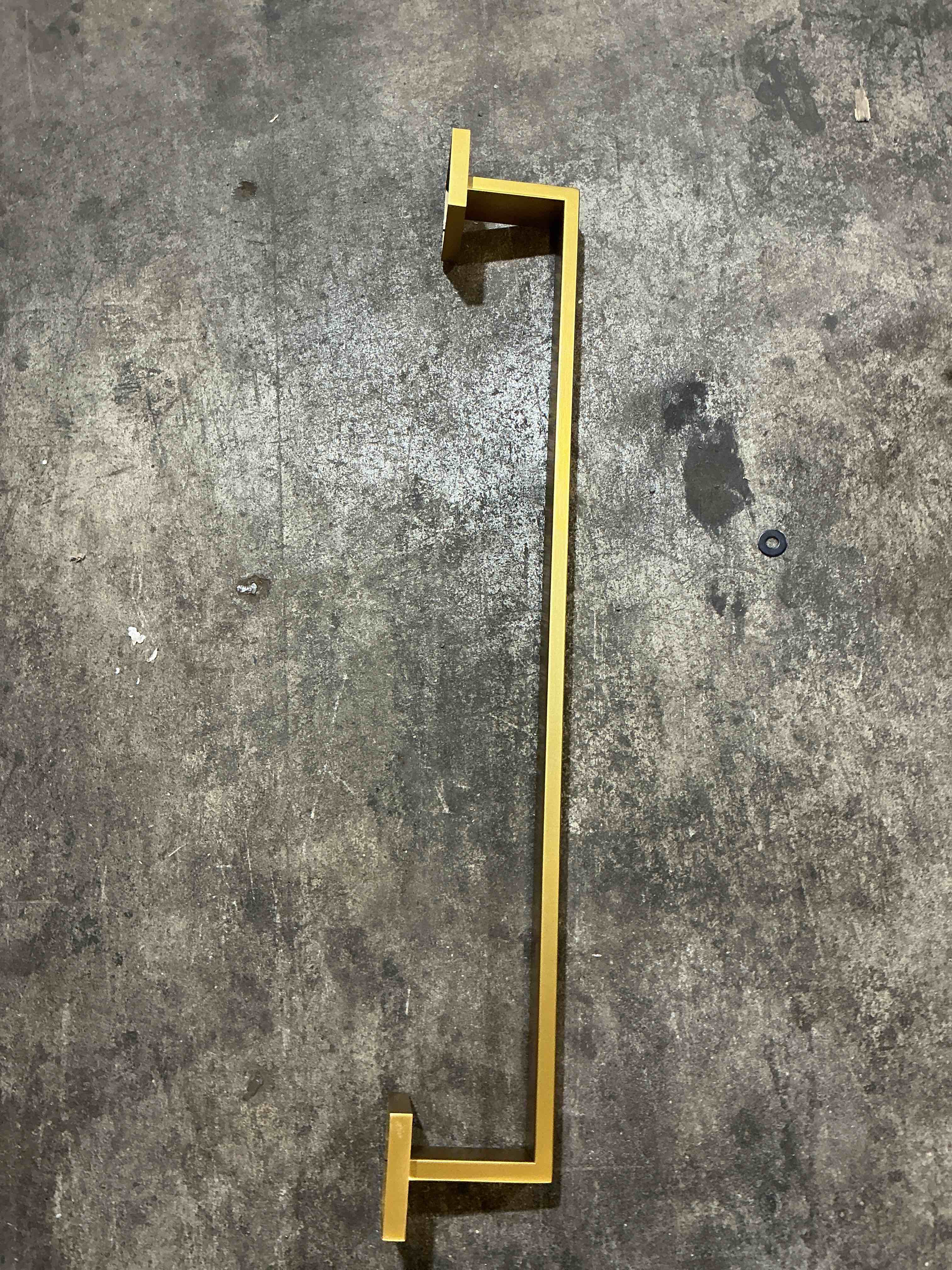Condition photo showing Good Condition for jqk gold towel bar, rounded edges 32.36 inch towel rack, 304 stainless steel bathroom wall mount, useable length 30 inch, tb250l30-bg