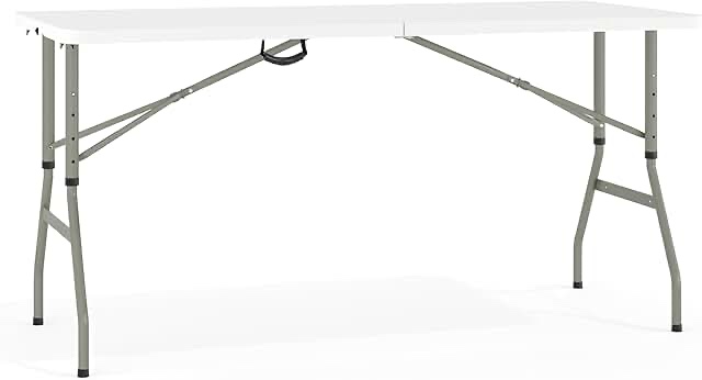 folding table 54406 lightweight resin table