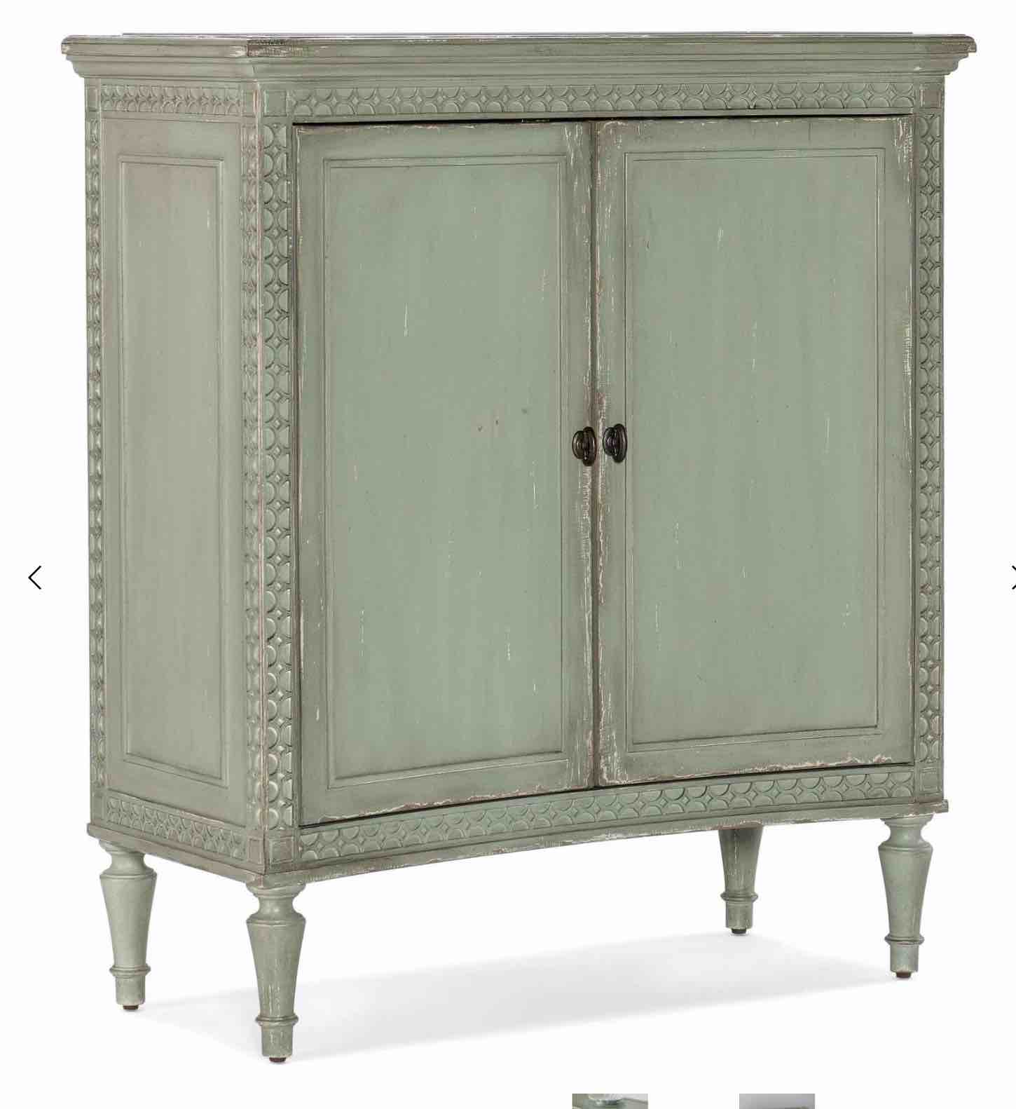  Charleston Two-Door Accent Chest - Green | Hooker Furniture - 6750-50001-32