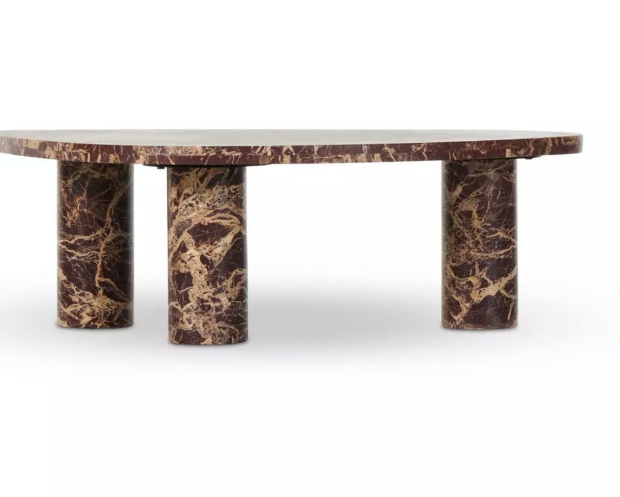 ZION COFFEE TABLE BIG-EASE-MERLOT: incomplete 