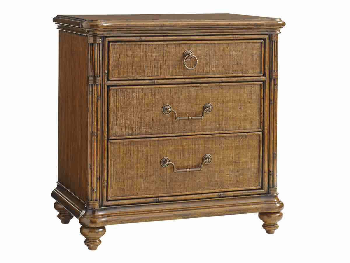 Bali Hai Sojourn Nightstand Dimensions: 32W x 20D x 32.5H in. Availability: In Stock