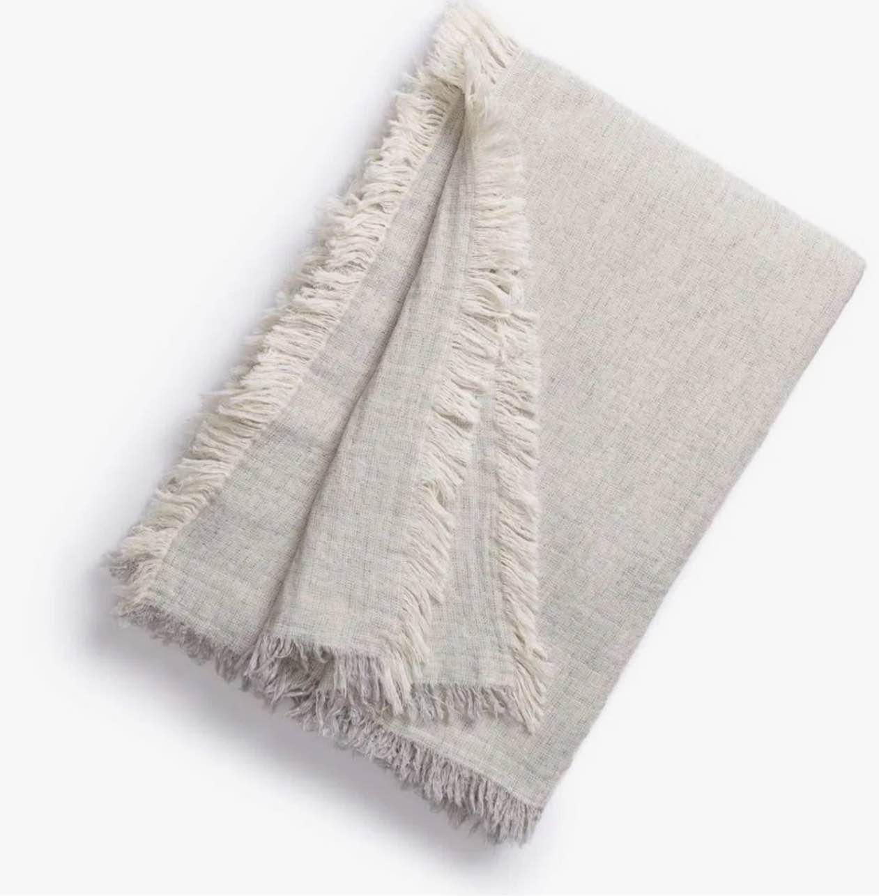 hedwig ruffled throw 