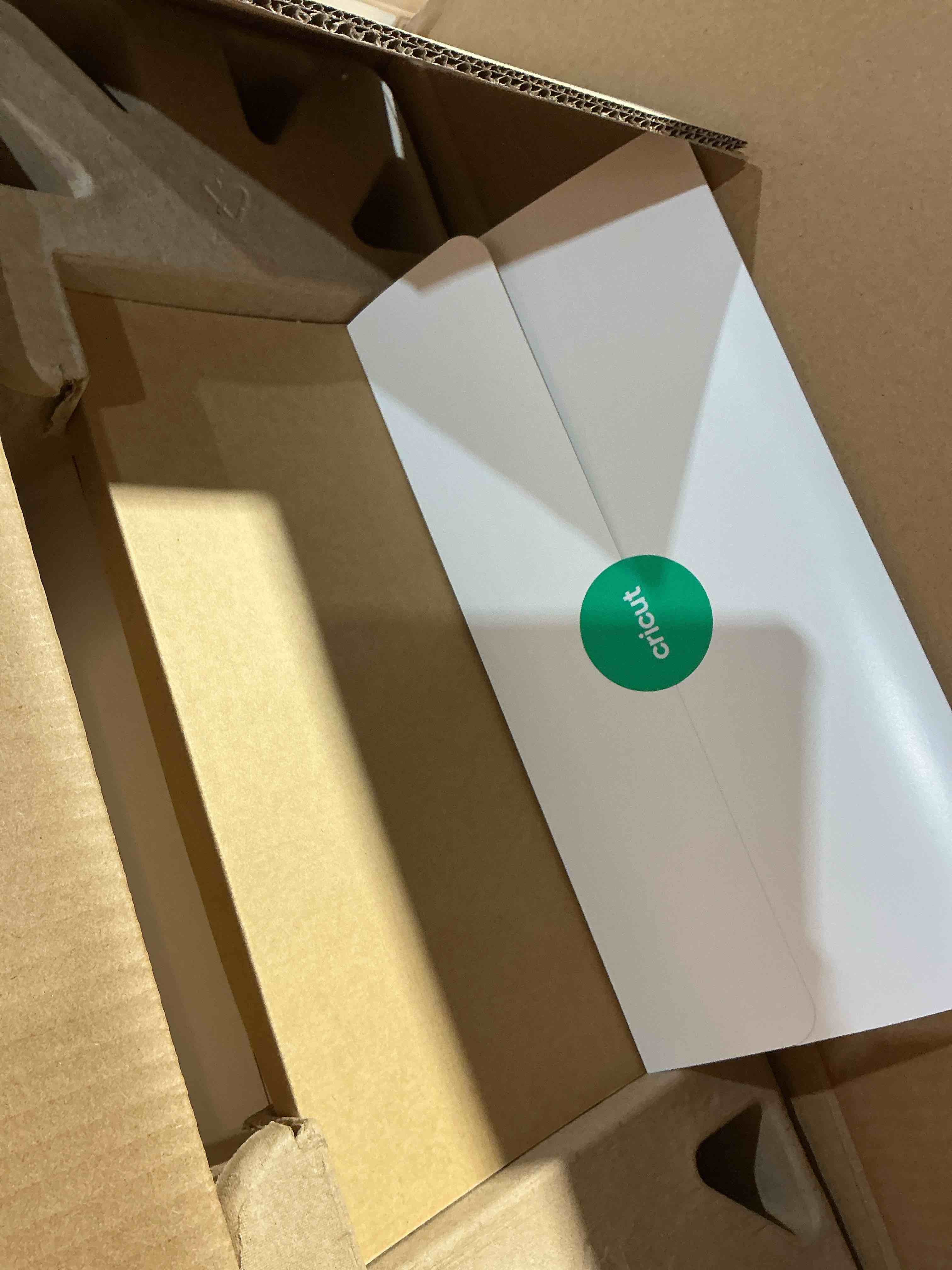 Condition photo showing New/Like New for cricut maker 4 - smart cutting machine (seashell) | engagement plus bundle - includes easypress 2 (se) heat press (9x9) + mat, tote bag, material samplers, machine mat, pens, tools & 30 digital images