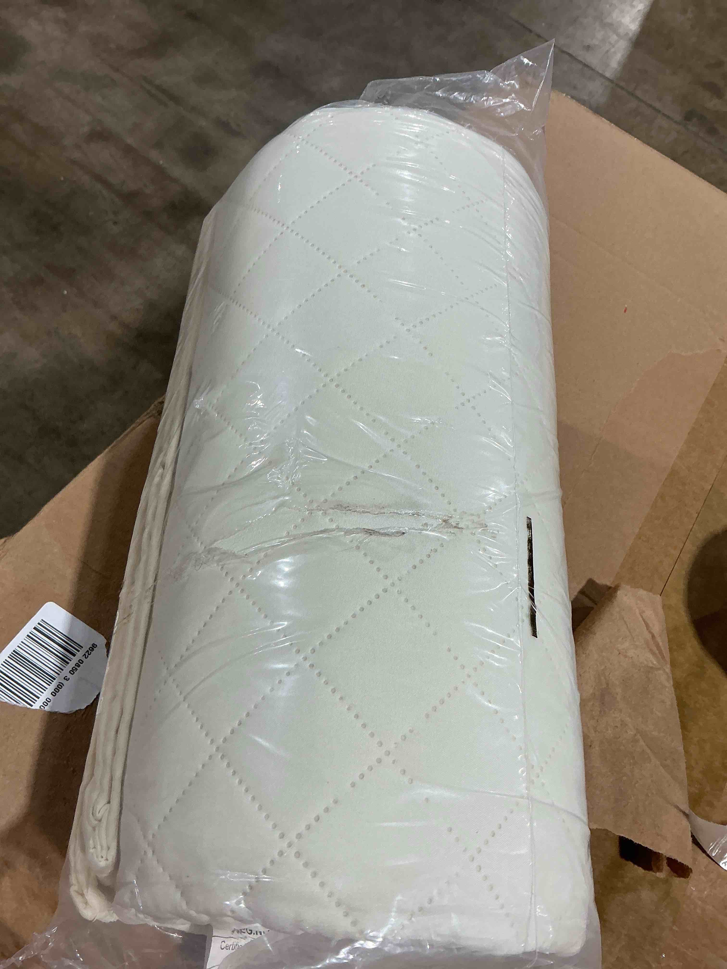 Condition photo showing New/Like New for exclusivo mezcla reversible full queen quilt bedding set with pillow shams, lightweight quilts queen size, soft bedspreads bed coverlets for all seasons - (brich beige, 90"x96") brich beige full/ queen