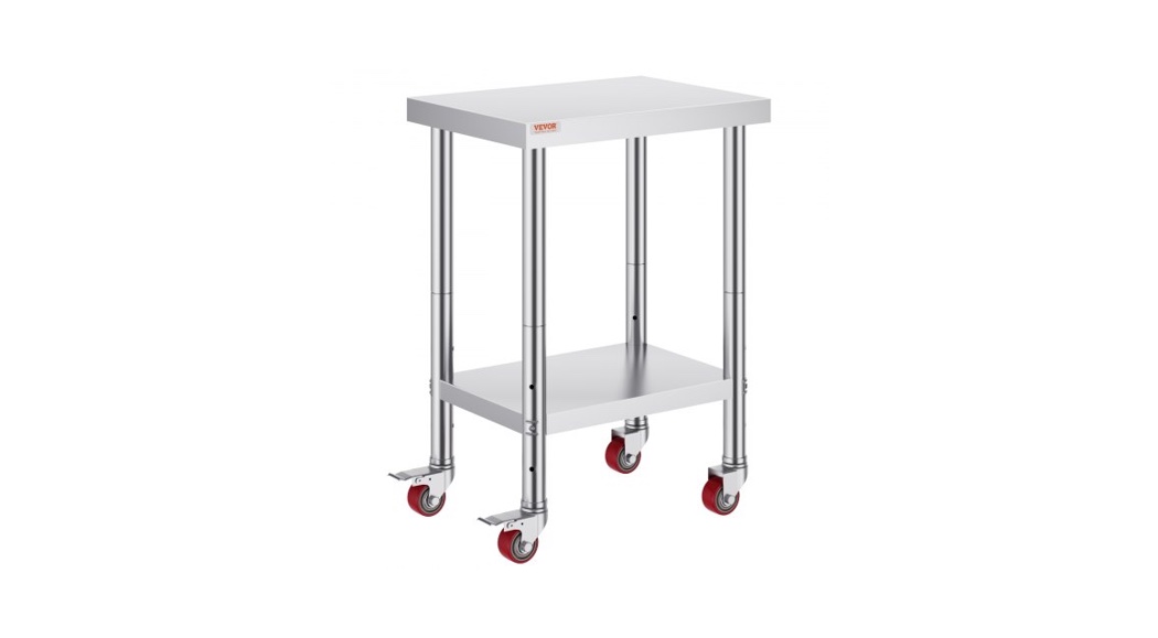 vevor et-24-18 stainless steel prep table