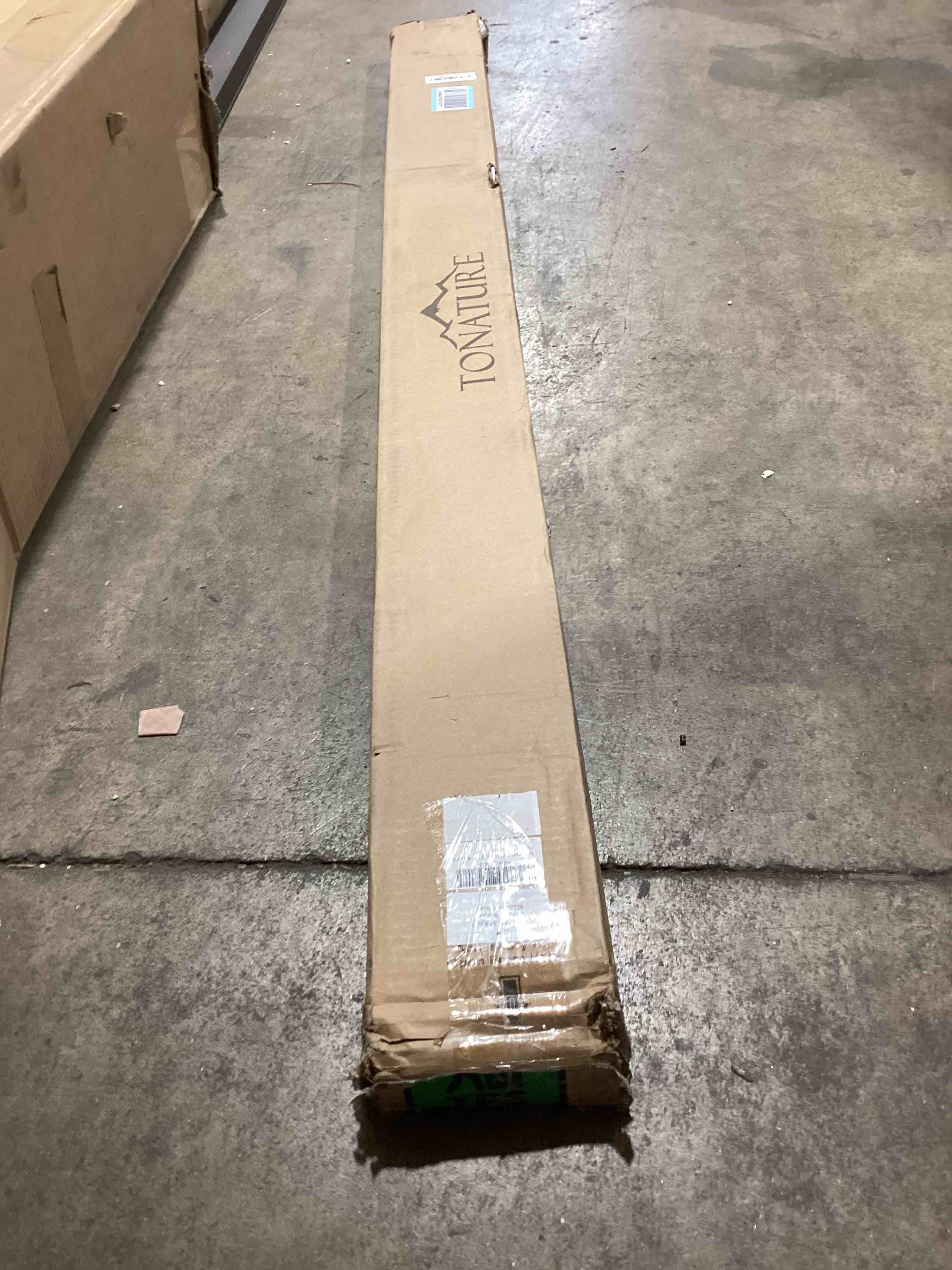 Condition photo showing Good Condition for tonature no drill c...te, 57 1/2" w × 64" h tonature no tools no drill top down bottom up cellular shades for windows, 1" blackout fabric, cordless honeycomb blinds for indoor color white