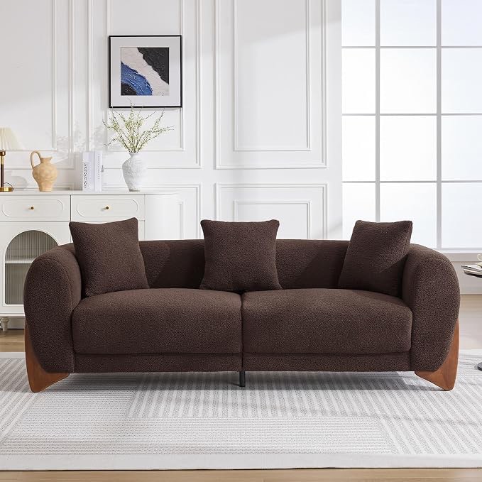 Condition photo showing Good Condition for sofa cloud cushion color brown