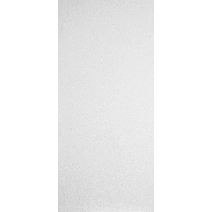 white primed smooth solid wood core flush flat door stab  80” x 6”8  feet 