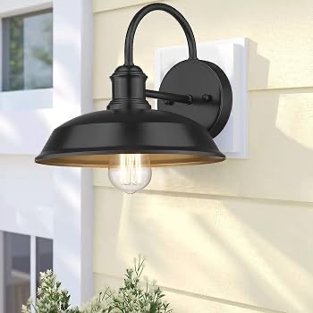 odeums farmhouse barn lights oil-rubbed bronze (2-pack)