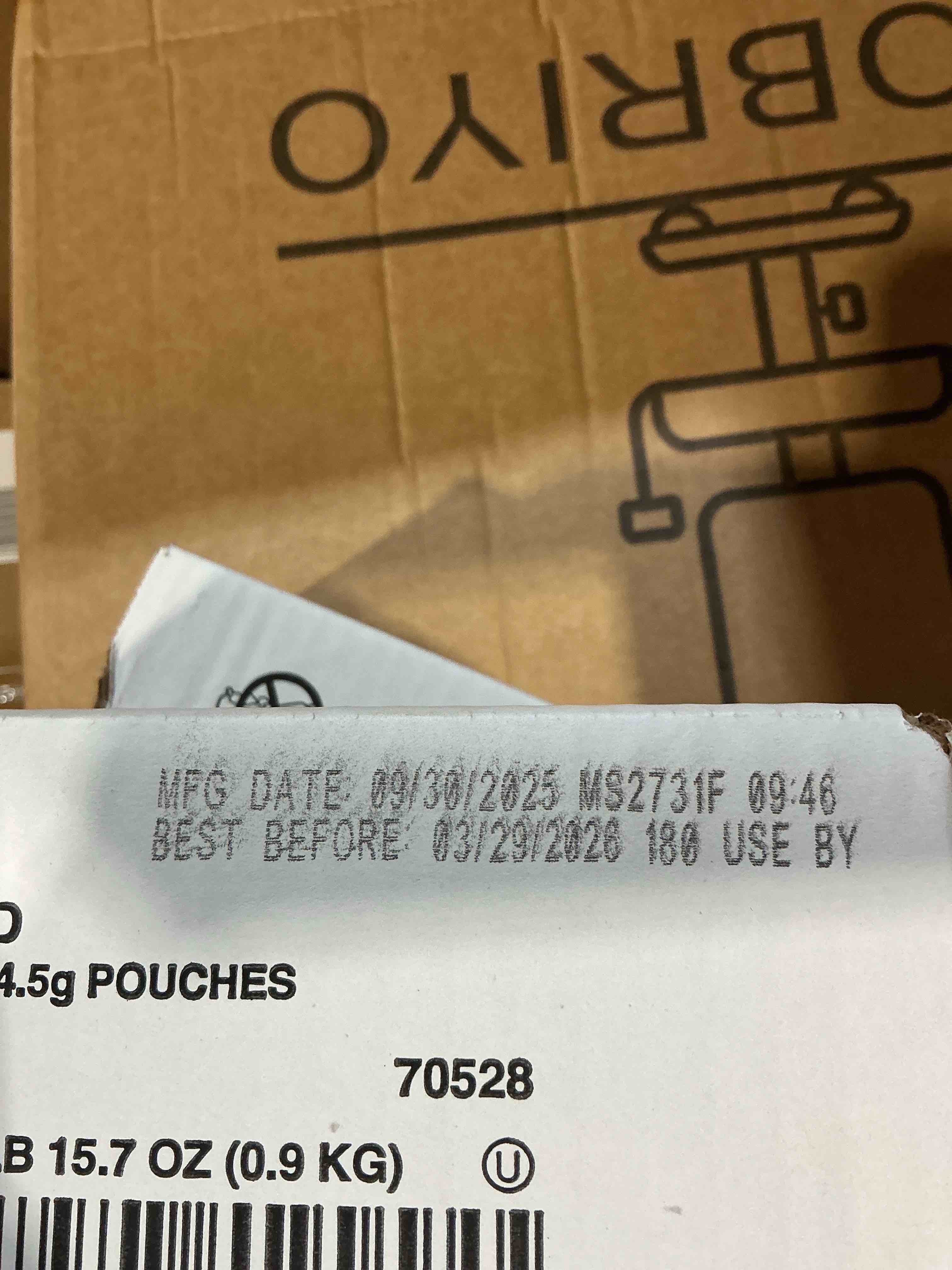 Condition photo showing New/Like New for condiment packets mustard 0.16 oz packet 200/carton. (4 box only )